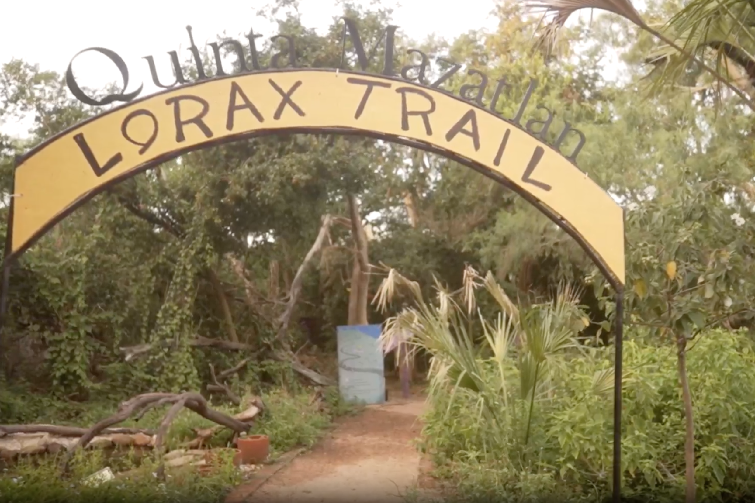 Lorax Trail sign